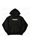 Sergio Perez F1 Printed Black Oversize Boxy Hoodie Sweatshirt - 2