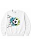 Netbreaker Football Goal Graphic Sweatshirt