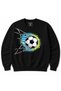 Netbreaker Football Goal Graphic Sweatshirt