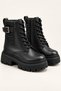 Navor Lace-Up and Zippered Thick Sole Casual Women's Boots - 7