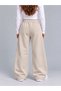 Girls' Stone Color Loose-Legged Bottoms 100% Cotton 3-Ply Unbleached Fabric (4-Season) - 5