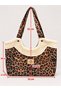 Denim Plush Detailed Shopper Bag - 2