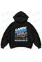 Lando Norris F1 Printed Oversize Boxy Hooded Hoodie Sweatshirt