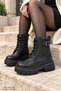 Navor Lace-Up and Zippered Thick Sole Casual Women's Boots - 2