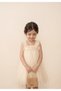 Romantic Cream Tulle Dress with Straps and Rose Motif (Do Not Purchase Without Measuring) - 3
