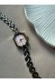 Minimal Metal Women's Wristwatch Double Color - 8