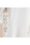 Newborn Baby Girl Cotton Hospital-Release Jumpsuit Set Ecru Floral Floral Lace Detailed Set Ecru - 3