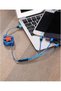 كابل USB قابل للسحب 3 في 1 من نوع C ومايكرو USB لهواتف سامسونج جالاكسي S8 / S9 بلس وآيفون - 3
