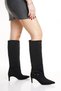 Buckle Detailed Pointed Toe Thin Heeled Boots and Boots - 5