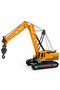 1:55 Scale Crane Working Machine Toy with Movable Hook and Adjustable Arm
