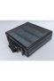 Premium Metal 18 Compartment Watch Carrying Case with Transparent Lid - 2