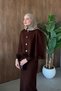 Salda Cape Dress Bitter Brown - 2