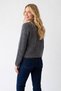 Glittery and Sequined Anthracite Women's Cardigan 26K0054K1 - 4