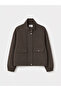 Two Mt Shop Quality Lcw Studio Gray Plaid Oversize Women's Jacket