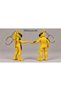 Biker Figure Keychain Set with Helmets for Couples – 2-Piece 3D Printing Lover Gift for Women and Men - 4