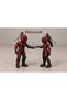 Biker Figure Keychain Set with Helmets for Couples – 2-Piece 3D Printing Lover Gift for Women and Men