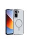 غطاء متوافق مع هاتف Xiaomi Redmi A7 Pro، ماركة MagSmoke، لون رمادي.