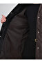 Two Mt Shop Quality Lcw Grace Brown Fur Collar Quilted Women's Puffer Coat - 4