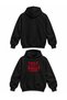 Adult Hooded Sweatshirt Printed 3 Thread Threaded Winter Sweatshirt