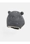 Khaki Fur Baby Boy Velvet Snow Hat - 3