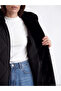 Two Mt Shop Quality Lcw Grace Black Hooded Quilted Oversize Women's Puffer Coat - 4
