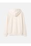 White Easy-To-Wear Unisex Children's Zippered Sweatshirt - 3