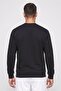 Men Sportswear Fit Long Sleeve Outdoor Sweatshirt, Black - 4