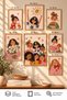 7-Piece Frame-Looking Modern Painting Set |   Retro & Pop Art - Children's Room |   Living Room, Office, Kitchen and Study Room Wall Decoration
