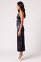 Women Graphic Print Maxi Dress, Multicolor - 3