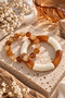 Set of 2 Coffee Bone Model & Round Beaded Bracelet Combination Set
