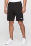 Men Sportswear Fit Brand Logo Outdoor Shorts, Black