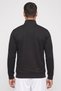 Men Sportswear Fit Brand Logo Full Zip Outdoor Sweatshirt, Black - 4