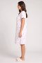 Sophia By Women Floral Print Short Sleeve Sleepwear Dress, Multicolor - 3