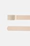Men Webbing Belts, Beige - 2
