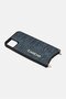 Iphone 11 And XR Leather Print Phone Case With Cross Body Strap, Grey - 3