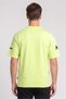 Zoox Men Crew Neck Graphic Print Short Sleeve T-Shirt, Lime - 4