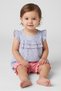 Toddlers Girl 2 Pieces Floral Print Dress And Shorts Set, Multicolor