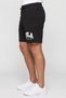 Men Sportswear Fit Outdoor Shorts, Black - 3