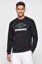 Men Sportswear Fit Long Sleeve Outdoor Sweatshirt, Black