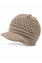 Women's Winter Cuffed Knitwear Knitted Patterned Hat Beanie - 3