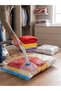 2 Pieces 80X100 cm Vacuum Bags - 75% Space-Saving Clothing and Textile Vacuum Storage Bag Set - 5