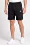 Men Brand Logo Outdoor Shorts, Black