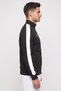 Men Sportswear Fit Brand Logo Full Zip Outdoor Sweatshirt, Black - 3