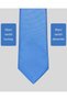 Blue Patterned Slim Men's Tie - 7 cm Wide - 2
