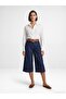 72383 Belted Lycra Denim Capri - 4