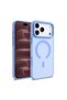 iPhone 18 Pro Max Case Strong Magsafe Ring Frosted Back Cover Camera Raised Matte Silicone Senk - 4