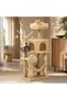 Compact 3-Level Cat Tree with Large Hammock, Condo & Removable Top Bed - 7