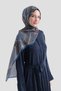 Elegance Cotton - Silk Shawl As464 - 3