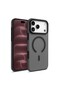 iPhone 17 Pro Case Strong Magsafe Ring Frosted Back Cover Camera Raised Matte Silicone - 2