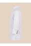 Durable Premium Alpaca Fabric Double-Breasted Men's Chef Jacket with Ring Snaps - Black / White - Name Embroidery Gift - 3